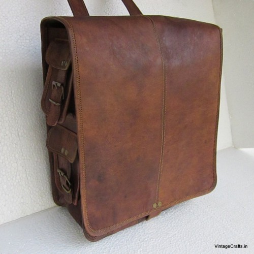 Vintage Leather Backpack