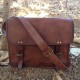 Retro Leather Messenger Bag