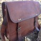 Retro Leather Messenger Bag